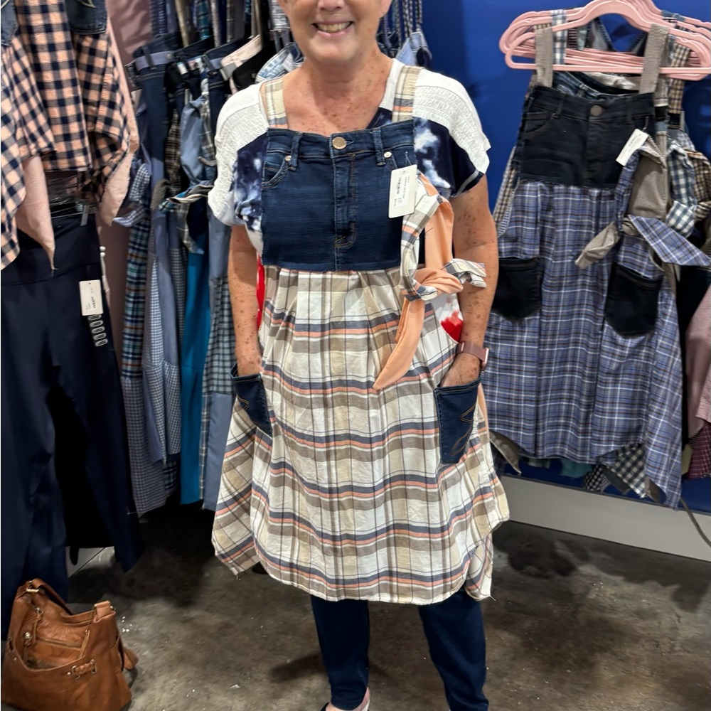 Upcycled Apron Tunics